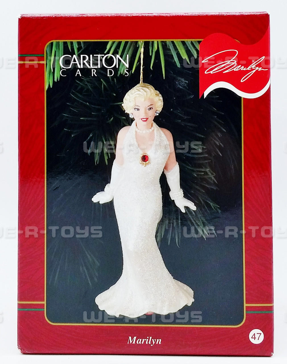 Carlton Heirloom Marilyn Monroe Christmas Ornament 1996 Limited