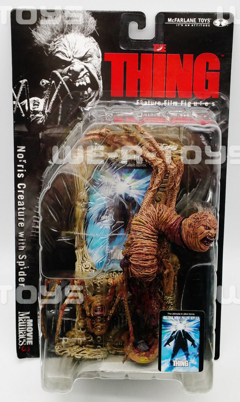 Movie Maniacs The Thing Norris Creature With Spider Figure