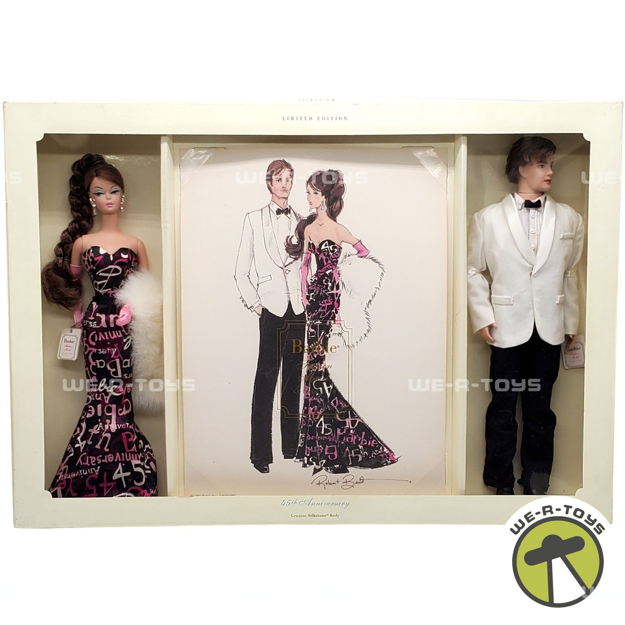 45th Anniversary Barbie & Ken Giftset Silkstone Gold Label BFMC