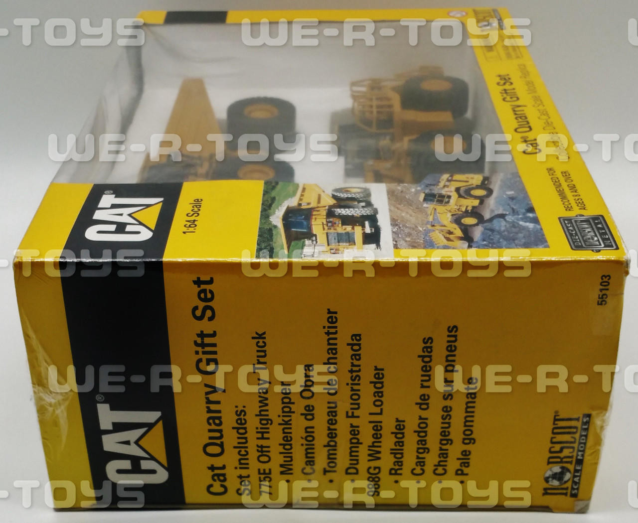 Caterpillar Cat Quarry Vehicle Gift Set Norscot 2002 No. 55103 NRFB