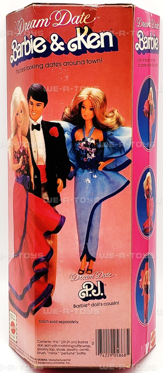 Barbie Dream Date Doll Mattel 1982 No. 5868 NRFB - We-R-Toys