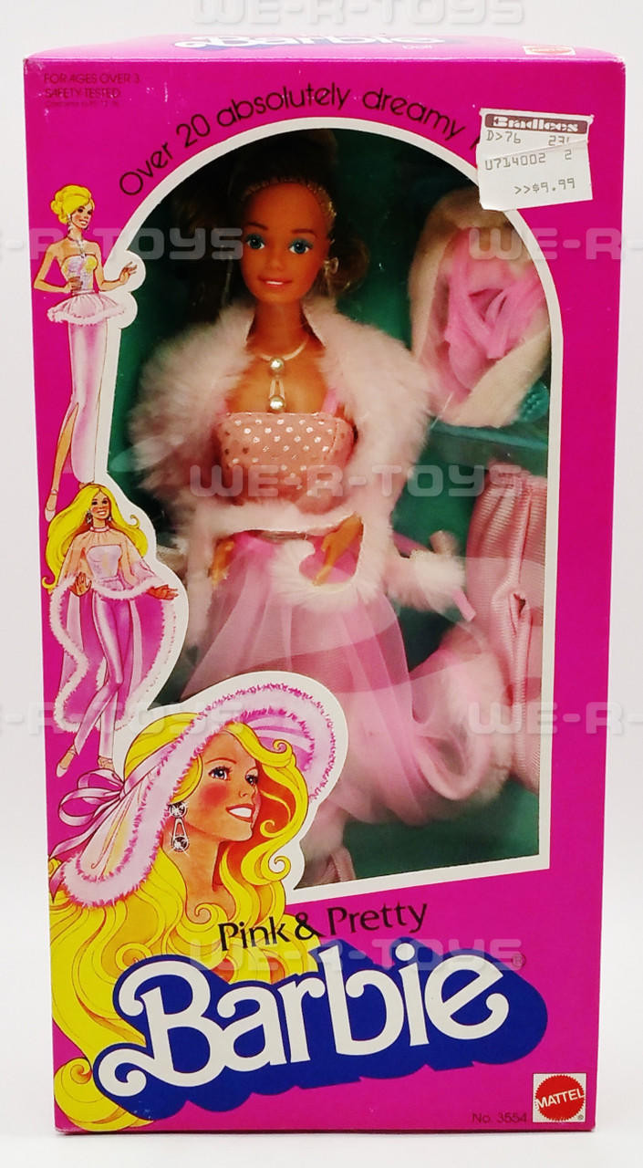 Barbie Pink & Pretty Doll 1981 Mattel No. 3554 NRFB