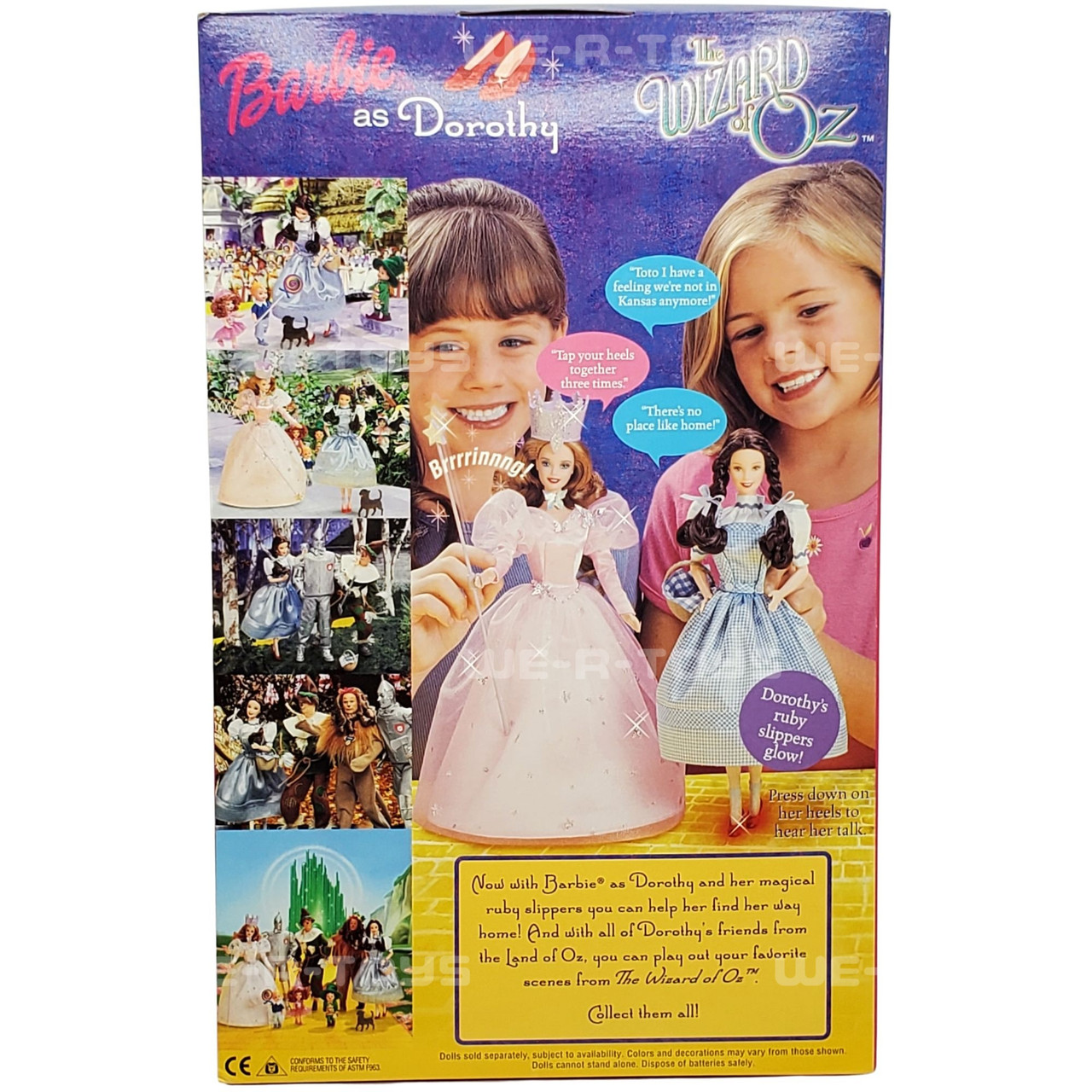 Barbie as Dorothy in The Wizard of Oz 1999 Talking Doll with