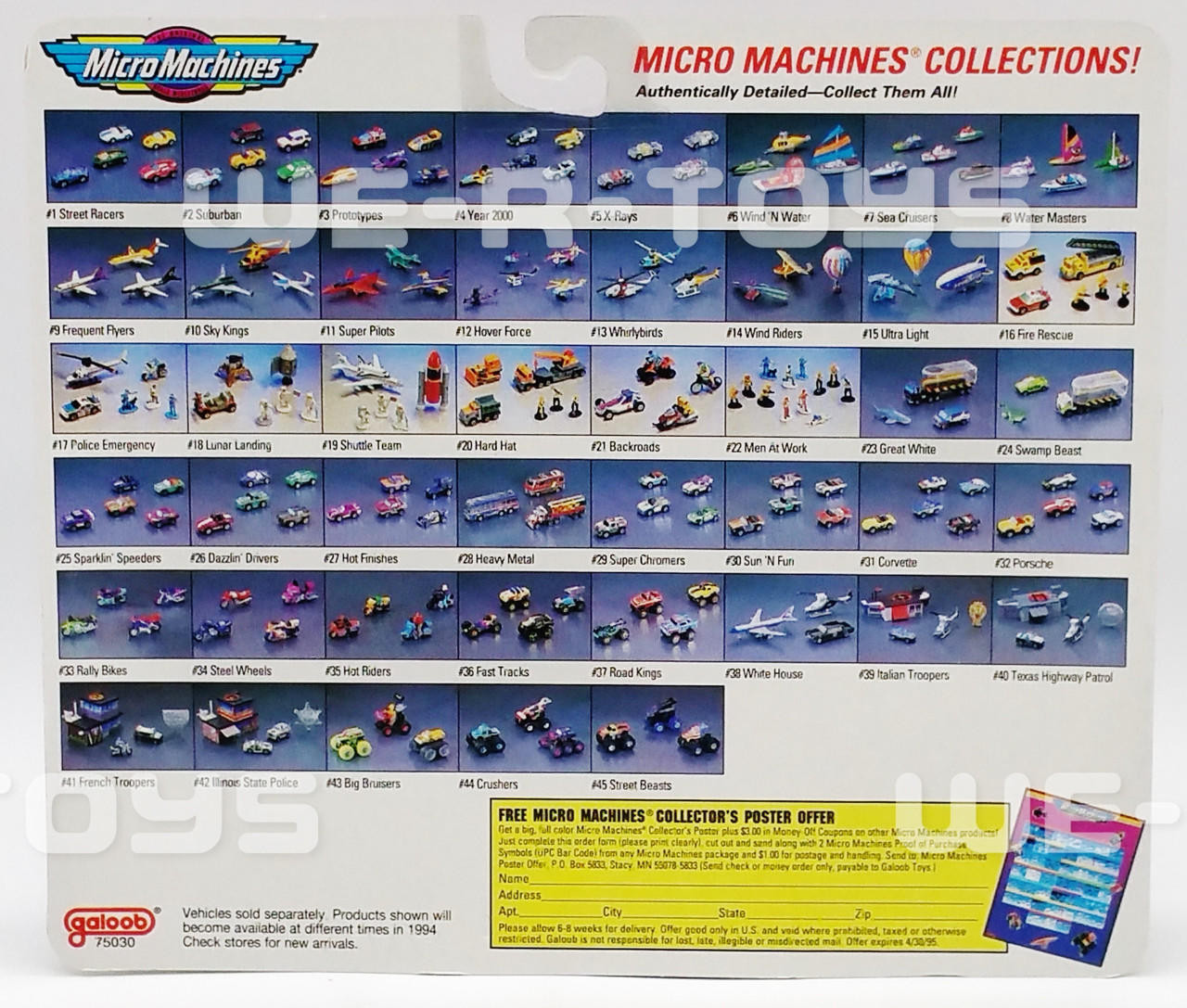 Micro Machines Airships #14 Wind Riders Collection Galoob 1993 No ...