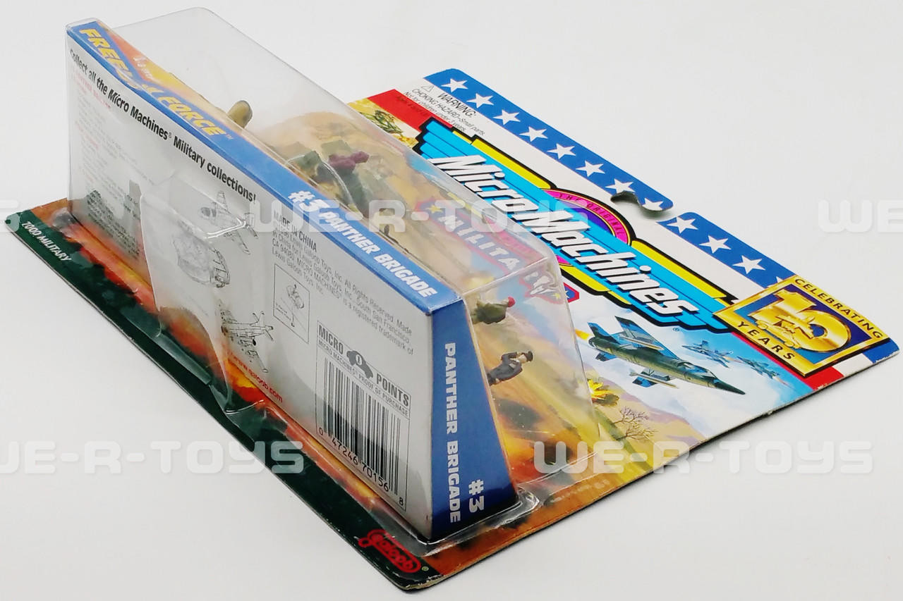 Micro Machines Freedom Force #3 Panther Brigade Vehicles Galoob