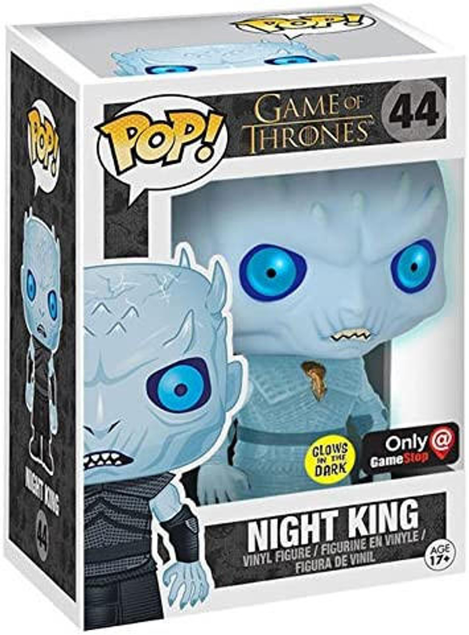 Funko Pop! 44 Game of Thrones Glow in the Dark Night King GameStop