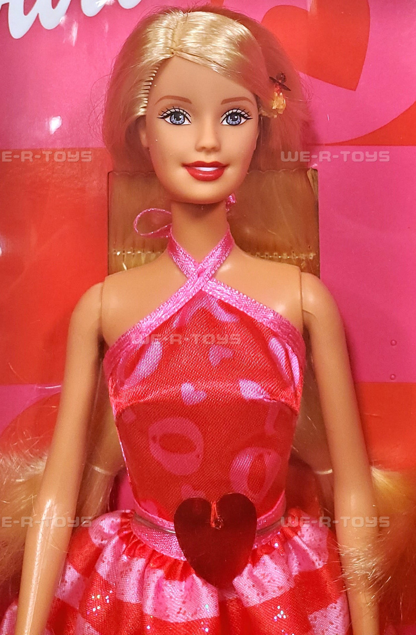 XO Valentine Barbie Doll 2002 Mattel 55517 - We-R-Toys