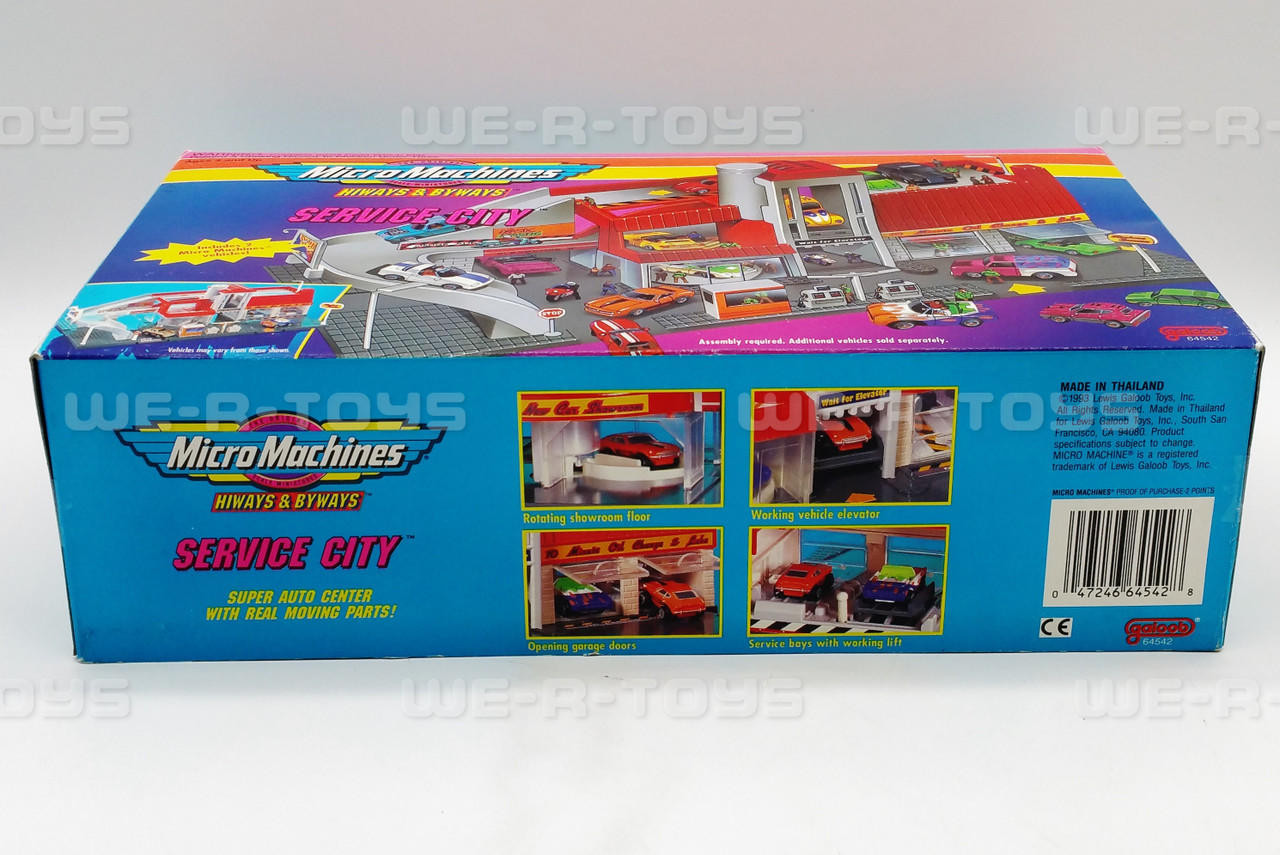 Micro Machines Hiways & Byways #8 City Plaza Set Galoob 1991 #6530