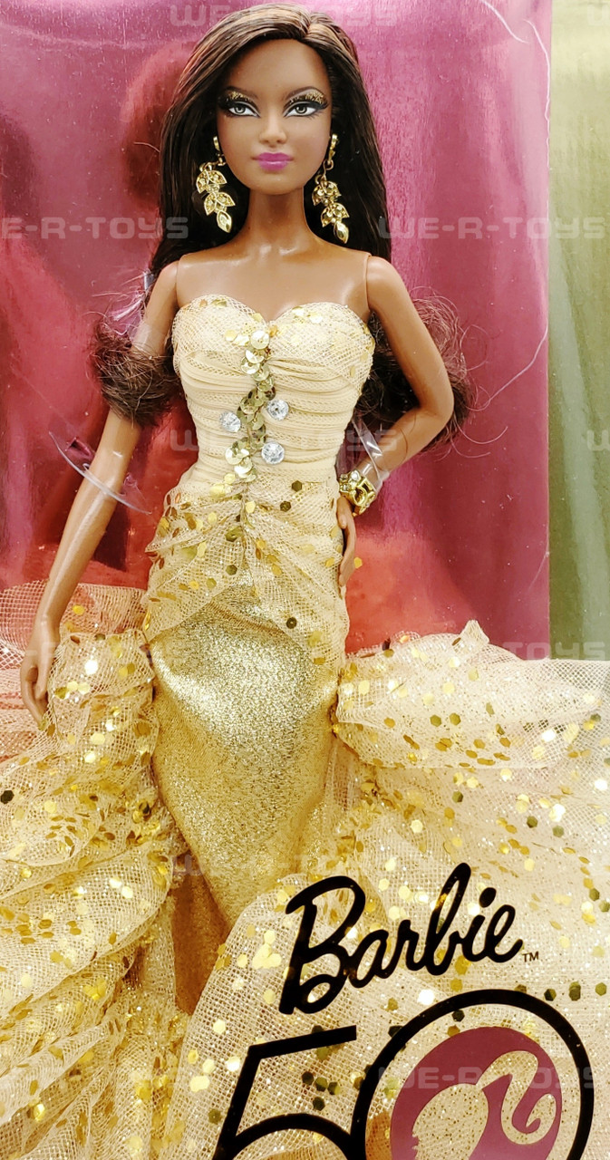 Dress Black Barbie Set Barbie 50th Anniversary Doll African