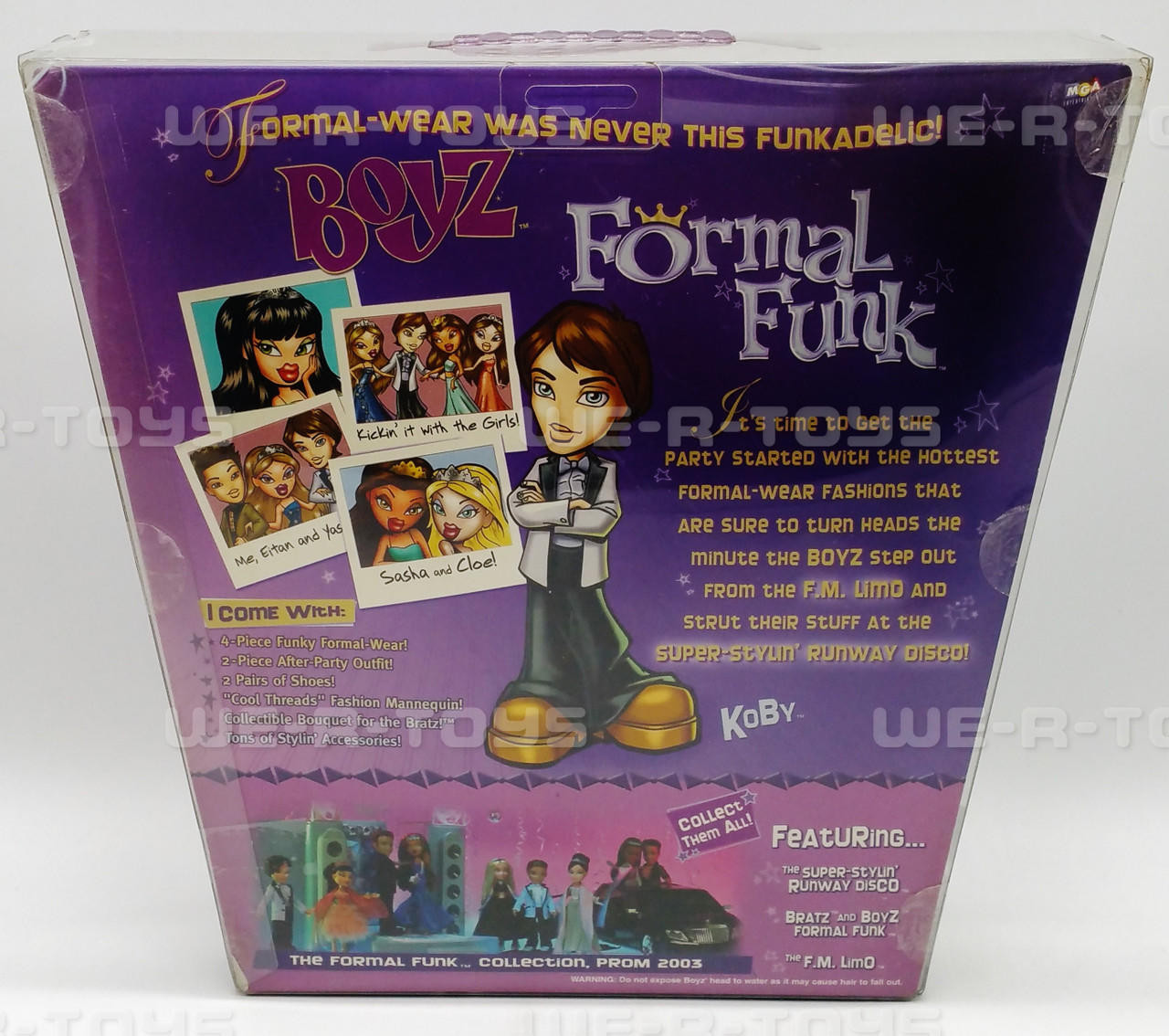 Bratz Boyz The Nu-Cool Collection Dylan Doll Toy of the Year 2003