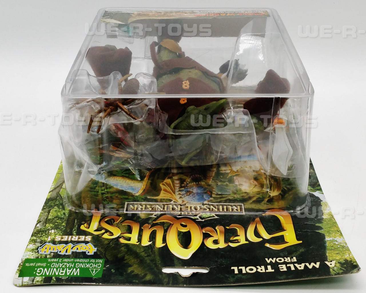 EverQuest The Ruins of Kunark Series 1 Troll Warrior Figure Toy Vault 2000  NEW