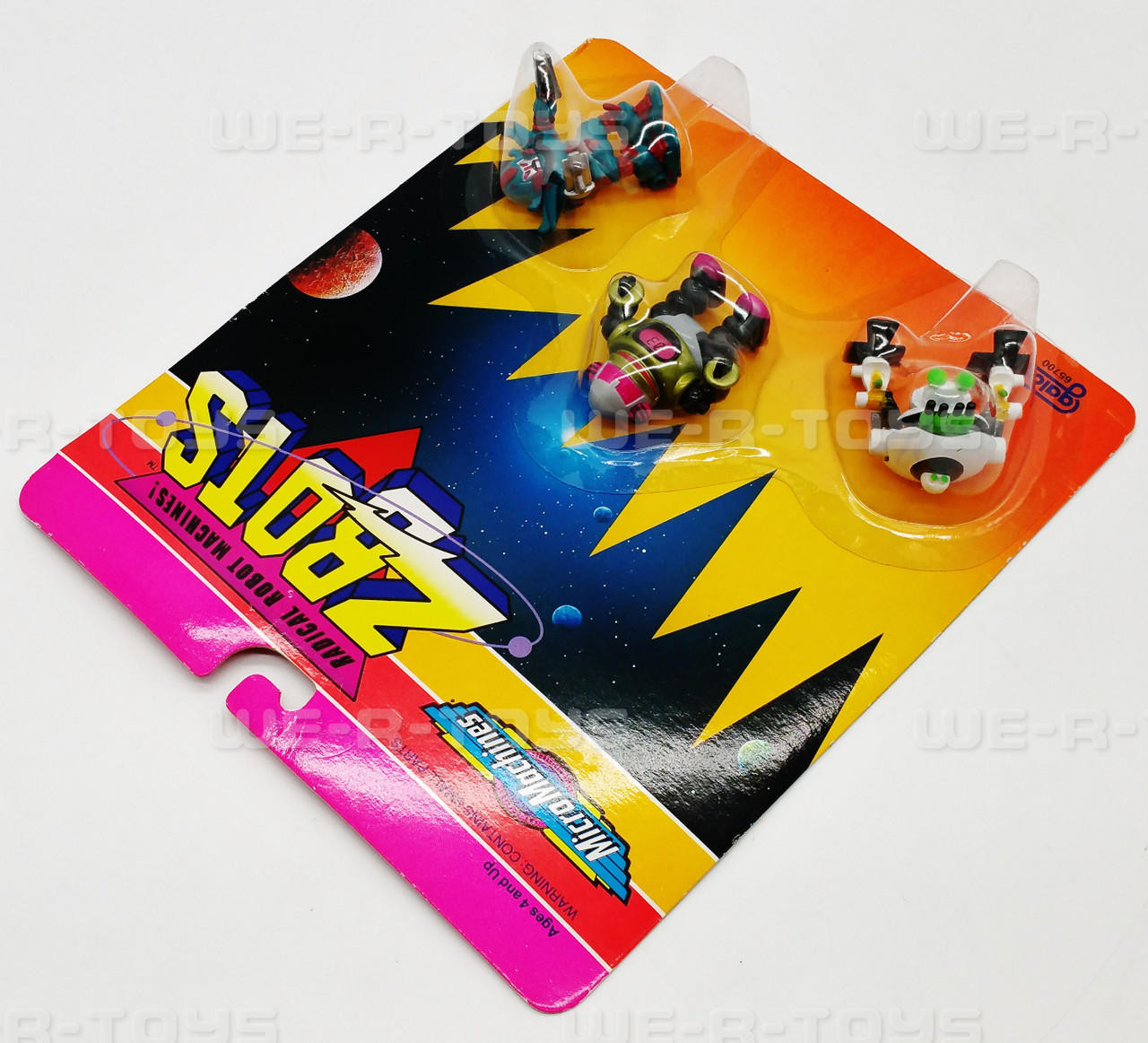 Micro Machines Z-Bots Armatron Fusor Xeno Figures Galoob 1992 No