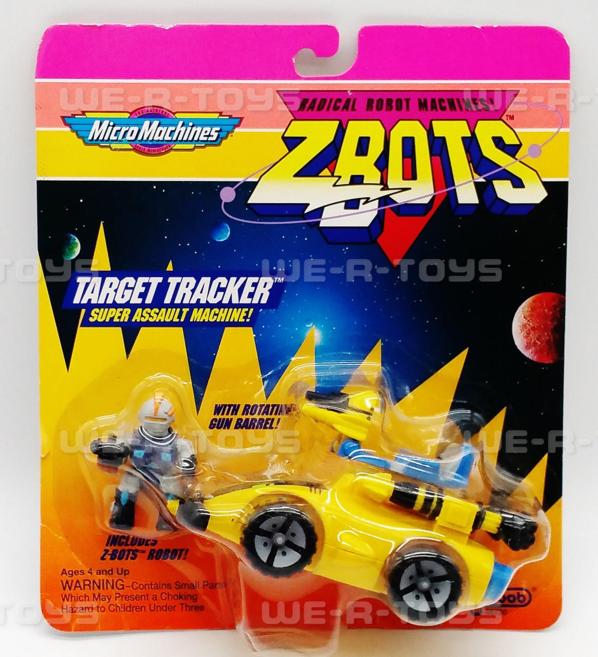 Micro Machines Z-Bots Target Tracker Vehicle With Proton