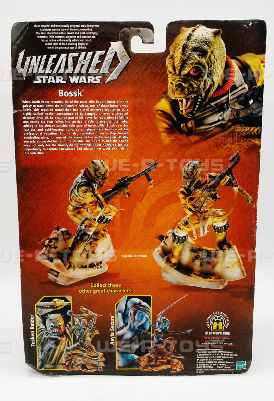 スターウォーズ　UNLEASHED BOSSK Star Wars Unleashed - Bossk (bounty hunter) loose 100