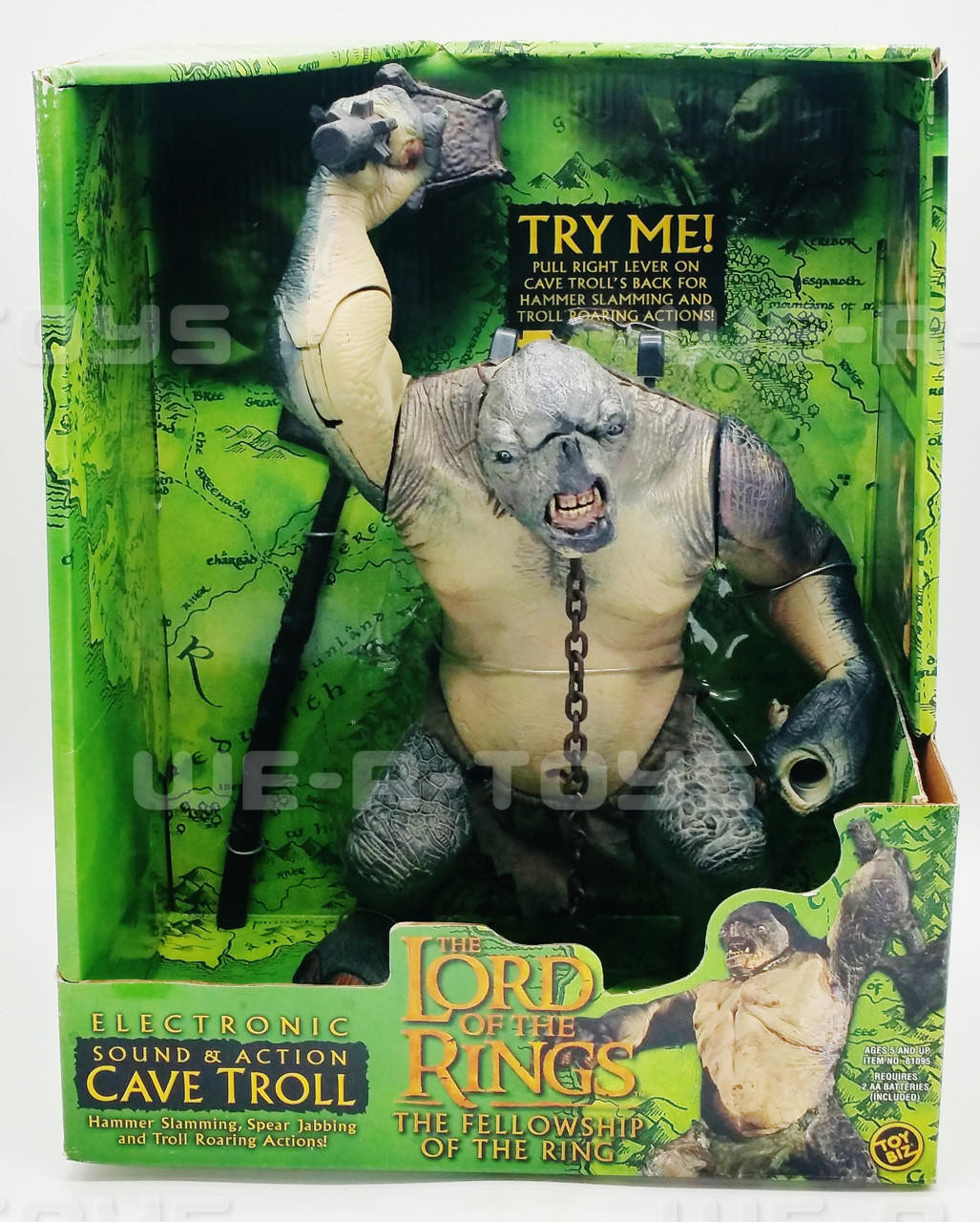 ロードオブザリング　TOYBIZ トイビズ　ケイブトロール LOTR ギャラリー/ ロードオブザリング: ケイブ・トロール PVC