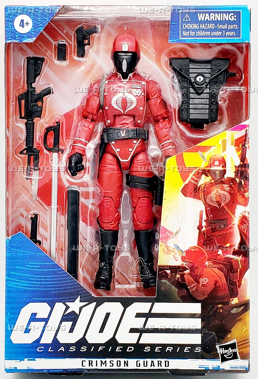Joe Classified Series 50 Crimson Guard Action Figure 2022