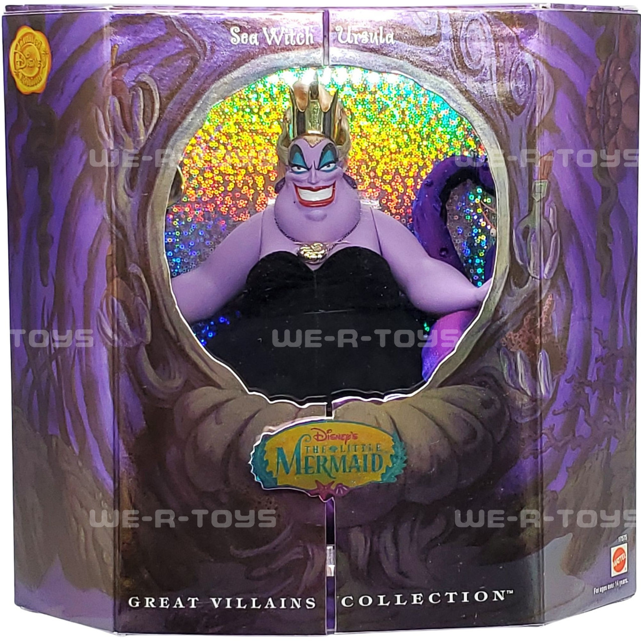The Little Mermaid Sea Witch Ursula Doll Great Villains Collection