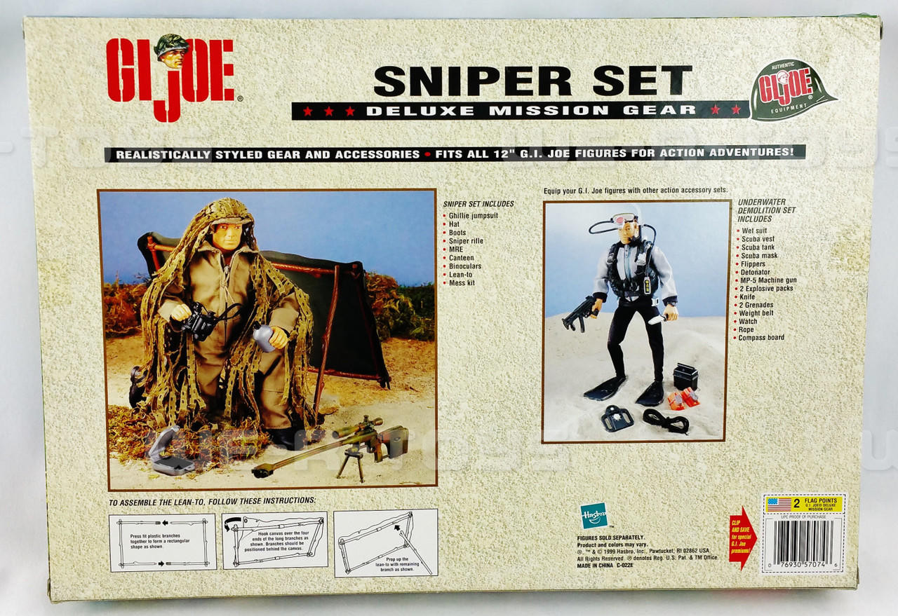 G.I. Joe Classic Collection Sniper Set Deluxe Mission Gear Hasbro