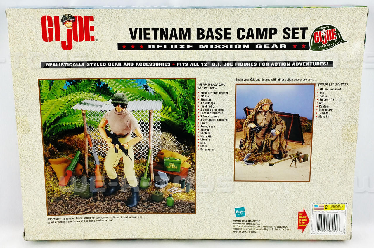 G.I. Joe Classic Collection Vietnam Base Camp Set Deluxe Mission