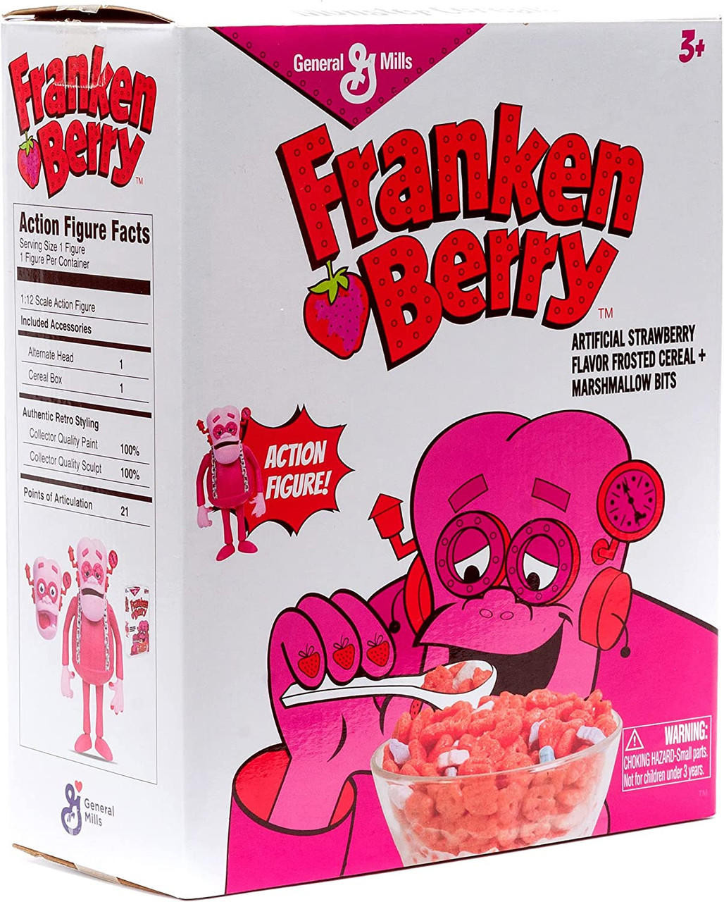 General Mills Monster Cereals Franken Berry 6