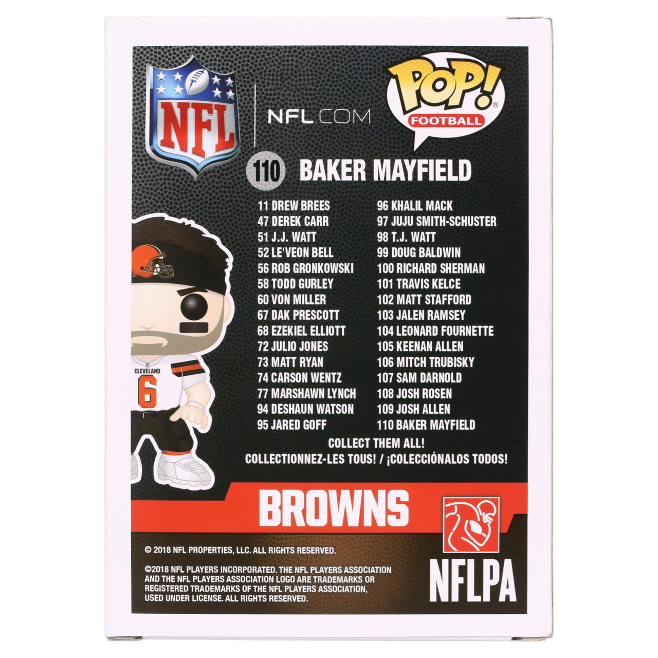 Baker mayfield deals pop funko