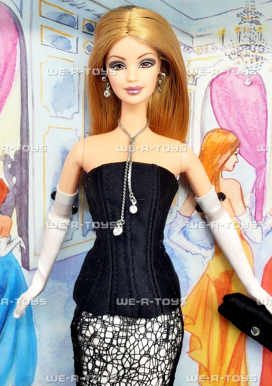 Society Girl Barbie Doll 2001 Barbie Collectibles Mattel 56203