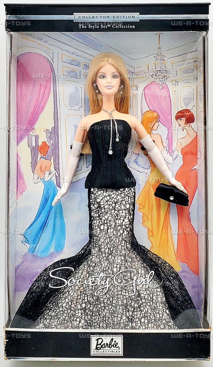 Barbie Society Girl Doll The Style Set Collection 2001 Mattel #56203