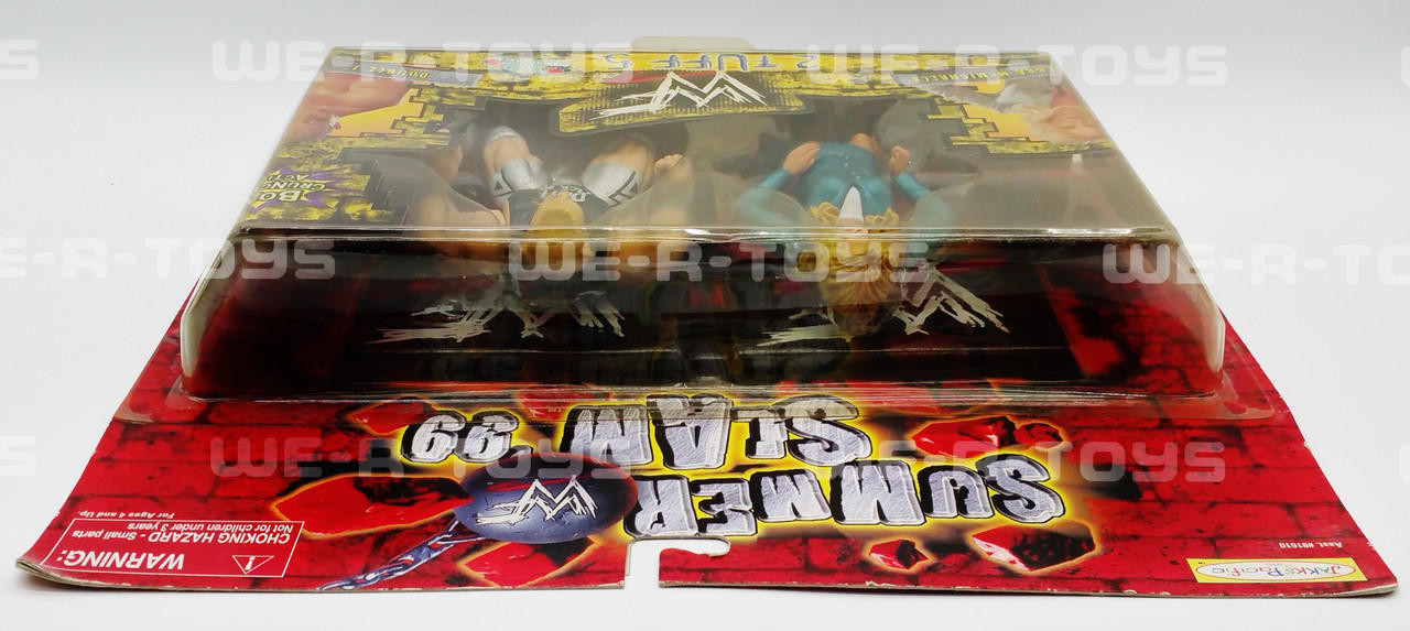 WWE WWF Summer Slam '99 Debra McMichaels & Double J Figures 1999 #81610 NRFP