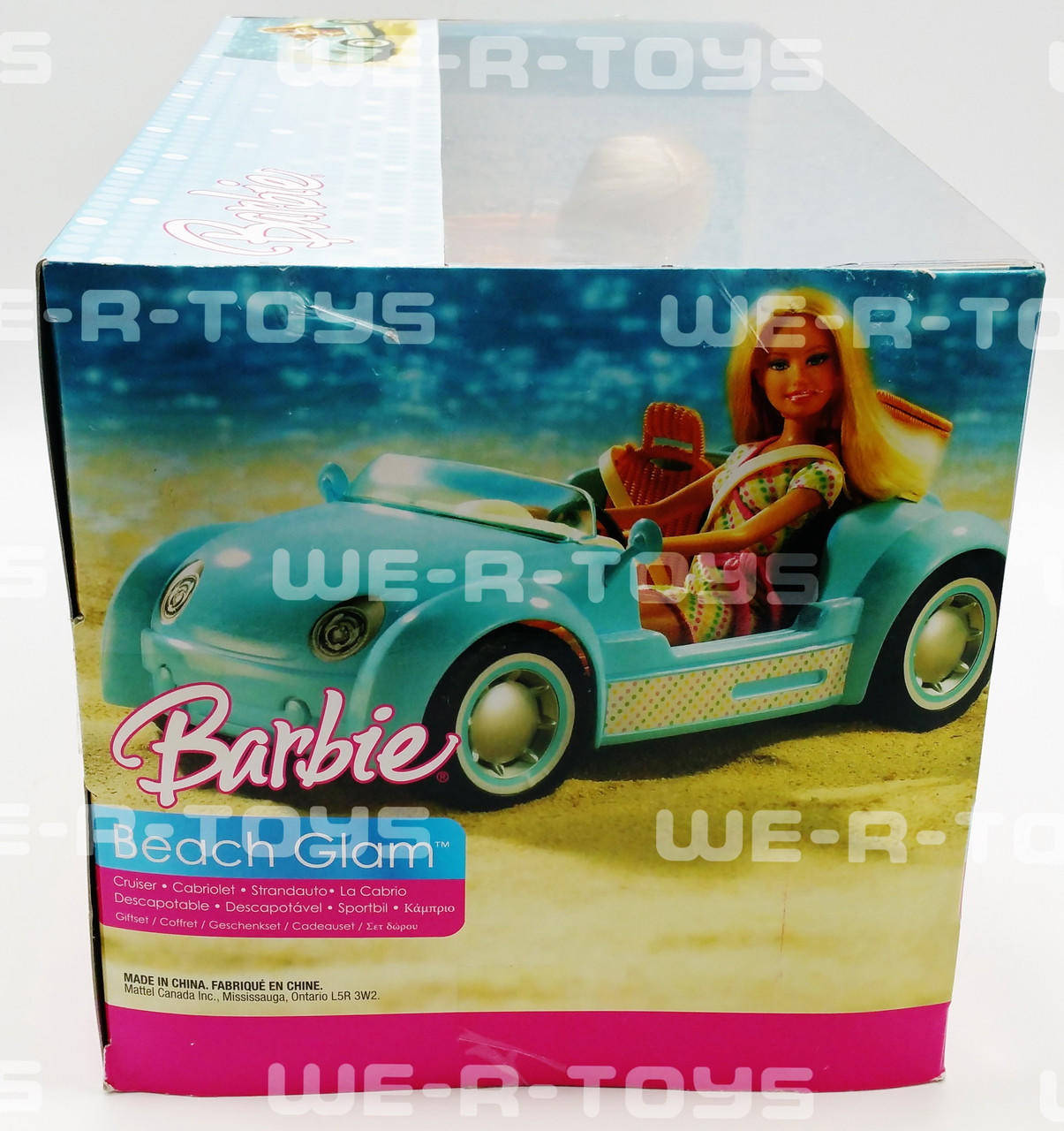 Barbie Beach Glam Cruiser With Doll Mattel 2006 No. L4524 NRFB