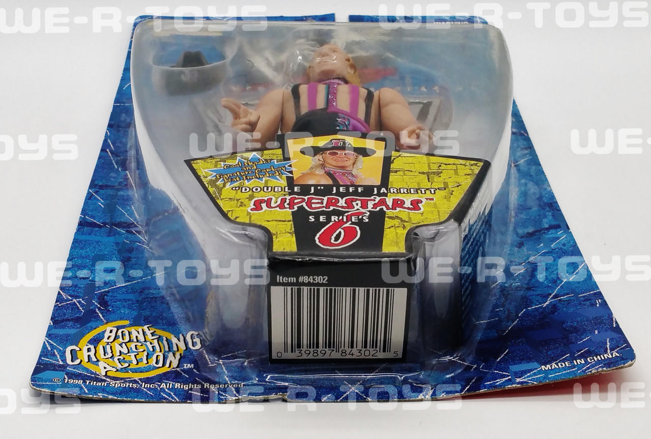 WWE WWF Superstars Series 6 Double J Jeff Jarrett Action Figure