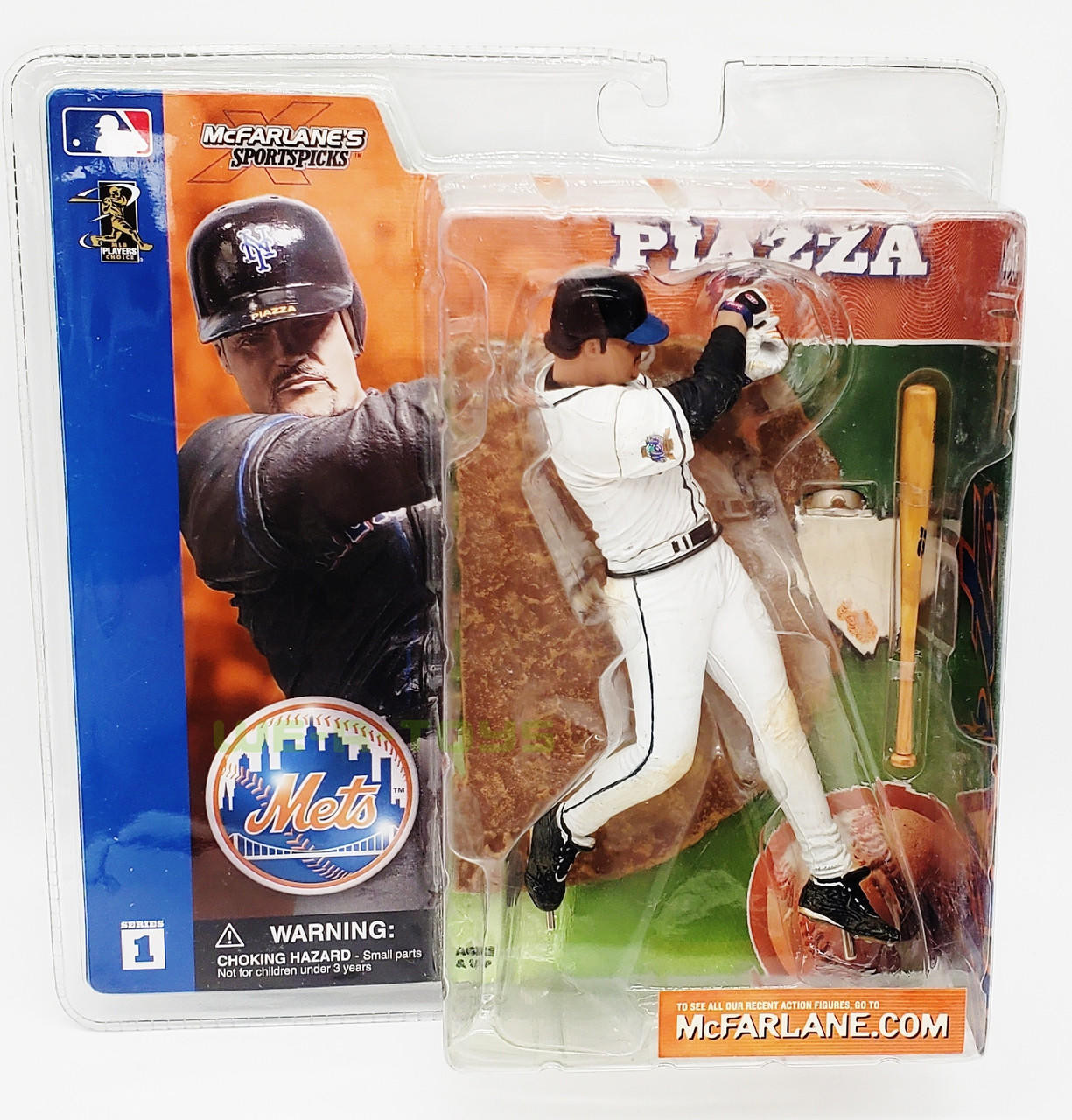 スポーツ McFarlane's SportsPicks 2002 Exclusive MLB Sportspick New York Mets Mike Piazza #31 Action Figure