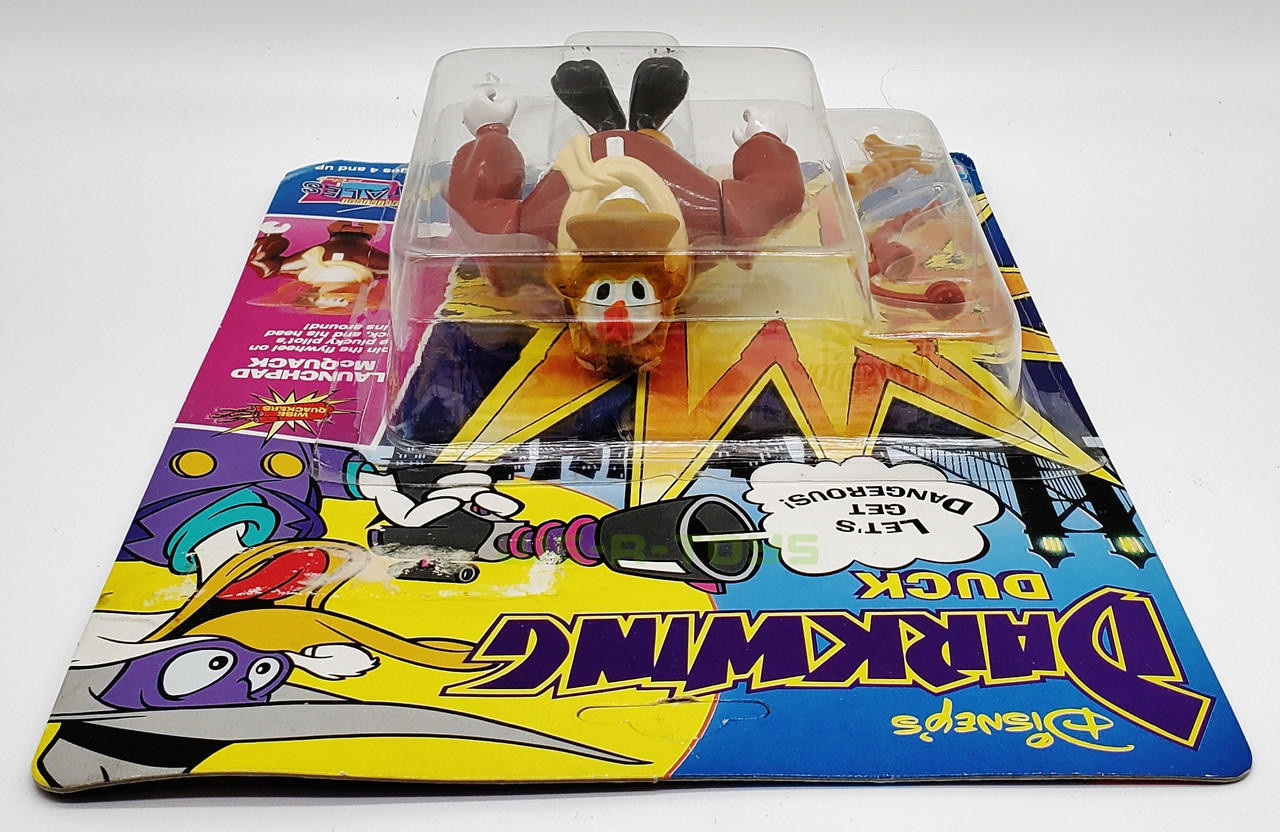 Disney's Darkwing Duck Launchpad McQuack Action Figure Playmates 1991 #2903  NEW