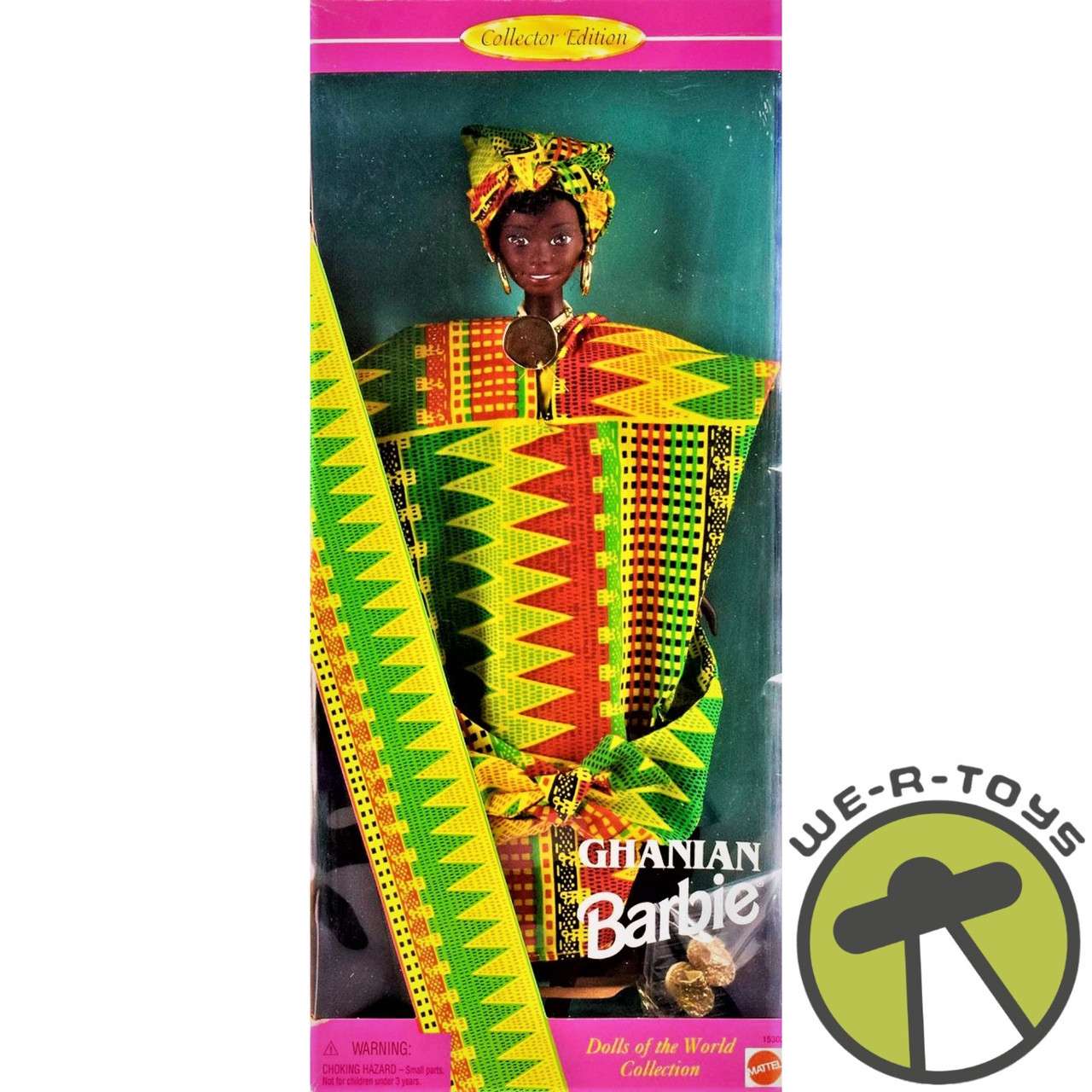 MATTEL BARBIE COLLECTOR PAYS GHANIAN GHANA 15303 -B102 EUR 25,00