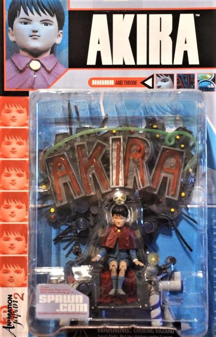 McFarlane Toys 2000 Akira 3D Animation from Japan 2 Akira Figure and Throne