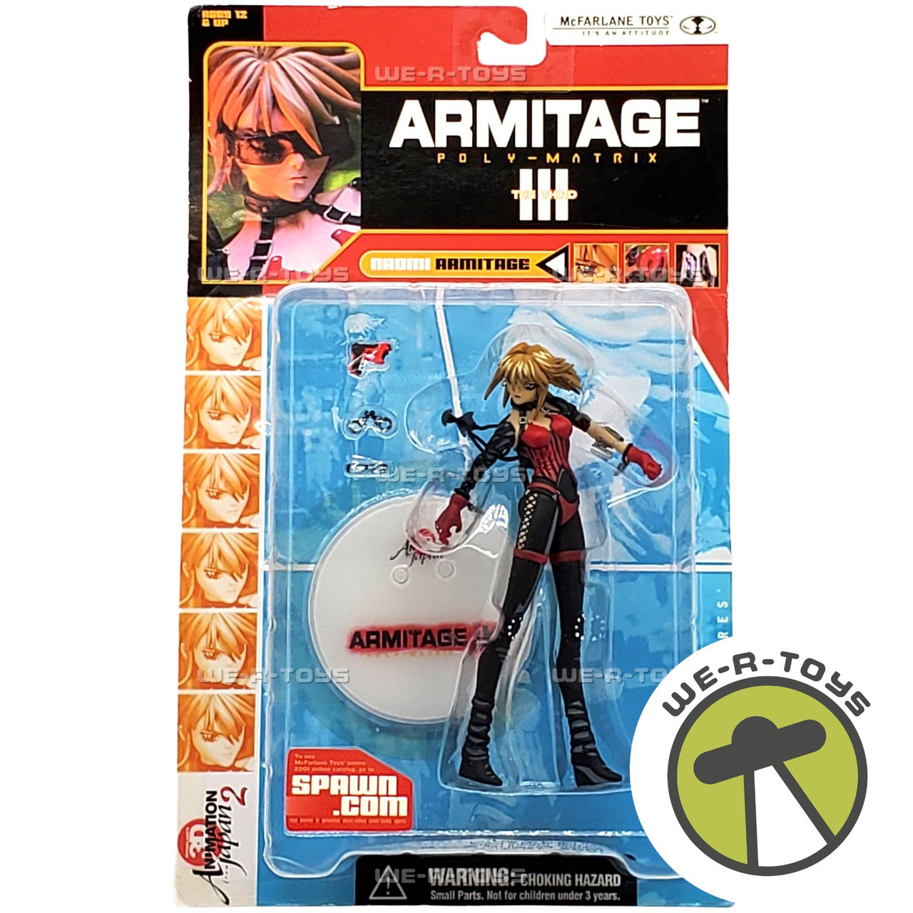 Armitage III Poly-Matrix Naomi Armitage Figure McFarlane 3D Animation Japan  - We-R-Toys