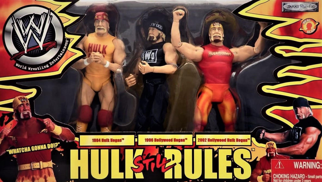 WWE Hulk Hogan Hulk Still Rules Action Figure 3-Pack Jakks