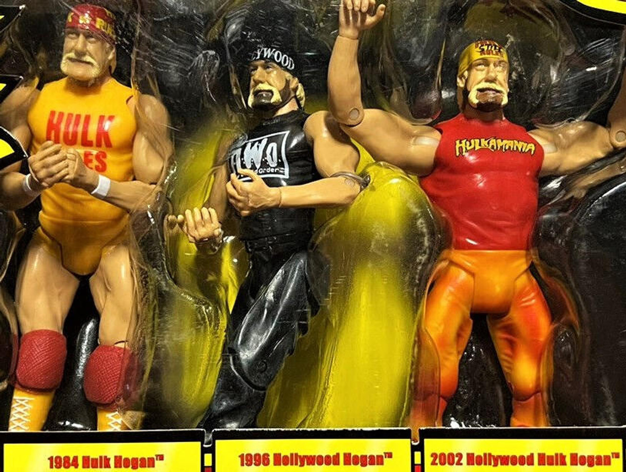 WWE Hulk Still Rules フィギュアセット　Jakks 2002 WWE Jakks Pacific R-3 Tech Hulk Still Rules Box Set