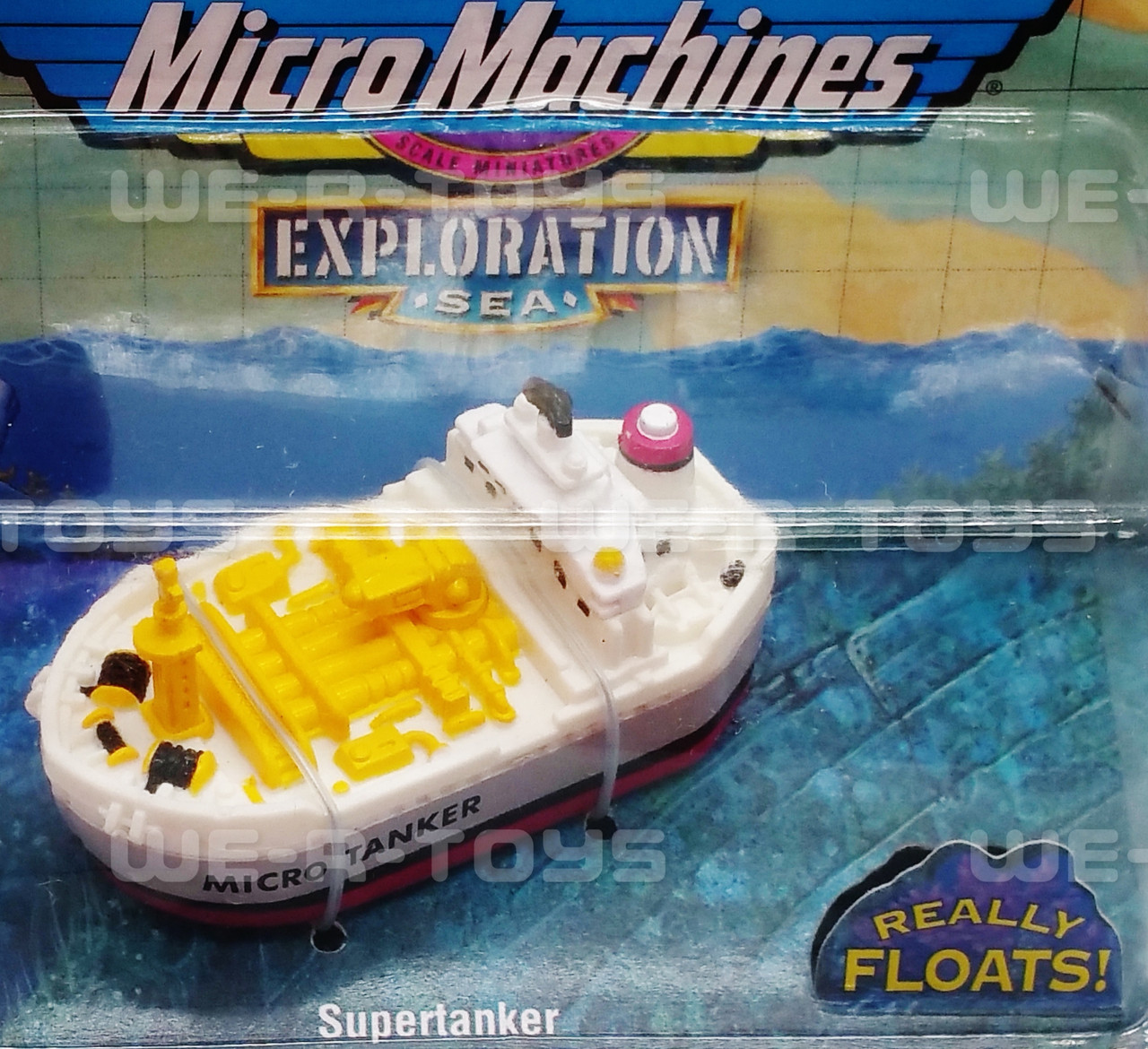 Micro Machines Sea Exploration Supertanker Galoob 1997 No. 75290