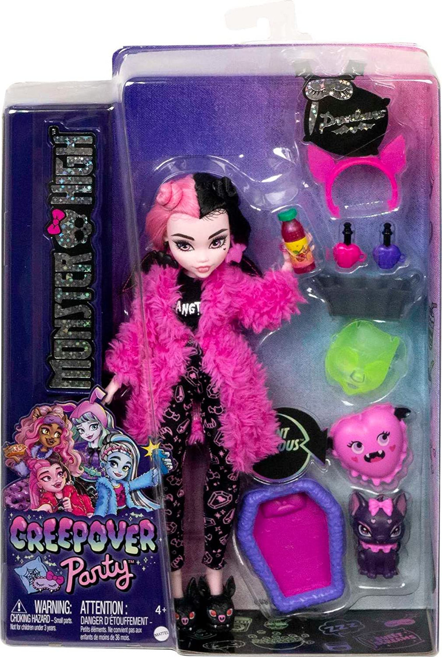 Monster High Creepover Party Draculaura Doll 2022 Mattel