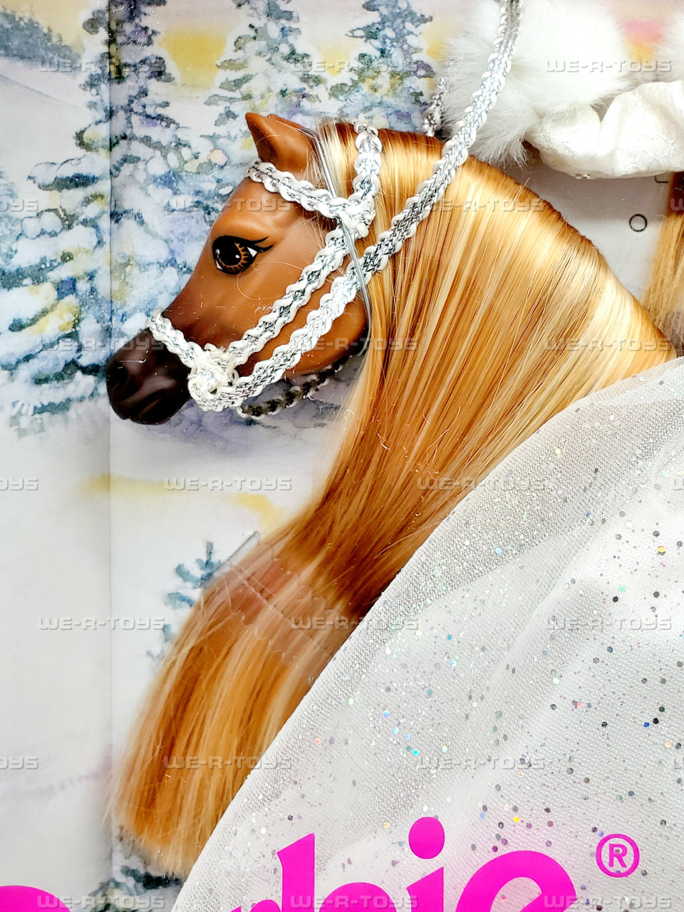 Barbie Winter Ride Gift Set with Horse & Doll Gift Set 1998 Mattel