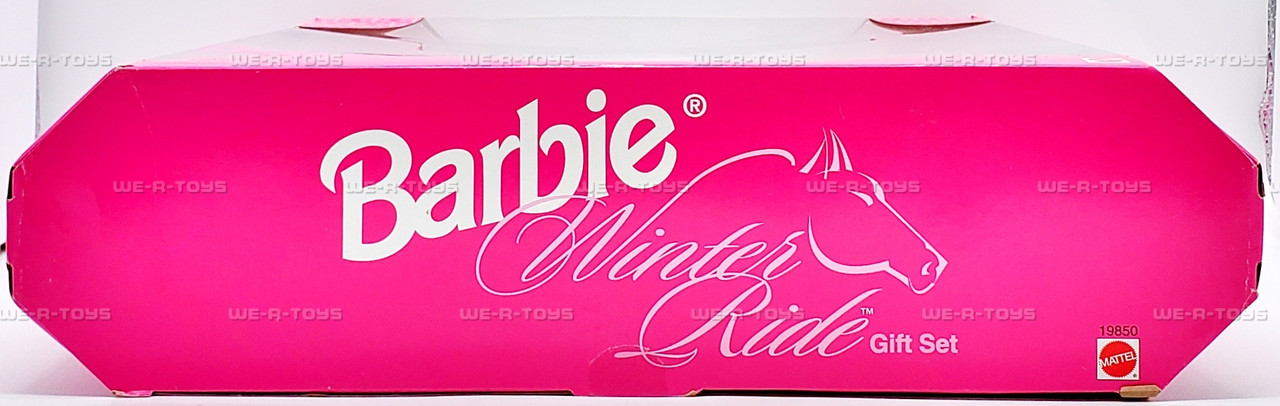 ■バービー　馬　ホースギフトセット　98年 Barbie WINTER Ride Barbie Winter Ride Horse Gift Set - 19850 BarbiePedia