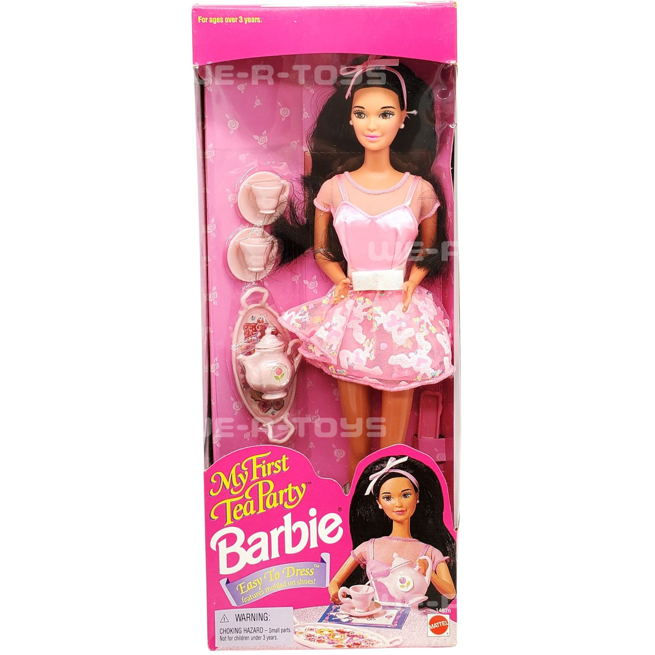 My First Tea Party Barbie Doll Kira Easy to Dress 1995 Mattel 14876