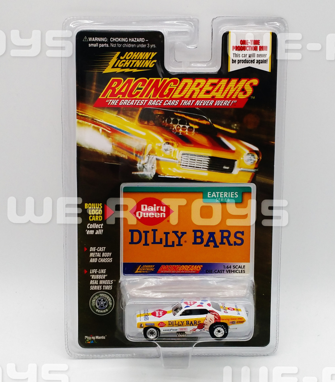 Johnny Lightning Racing Dreams Eateries Series Dairy Queen Dilly Bars Car  NEW - We-R-Toys