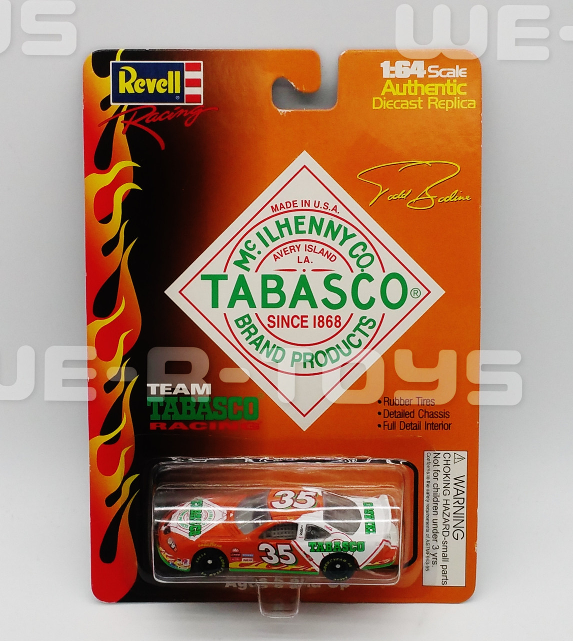 Revell Team Tabasco Racing 1/64 ミニカー Revell Racing Team Tabasco Racing Todd Bodine 1/64 Scale Stock Car