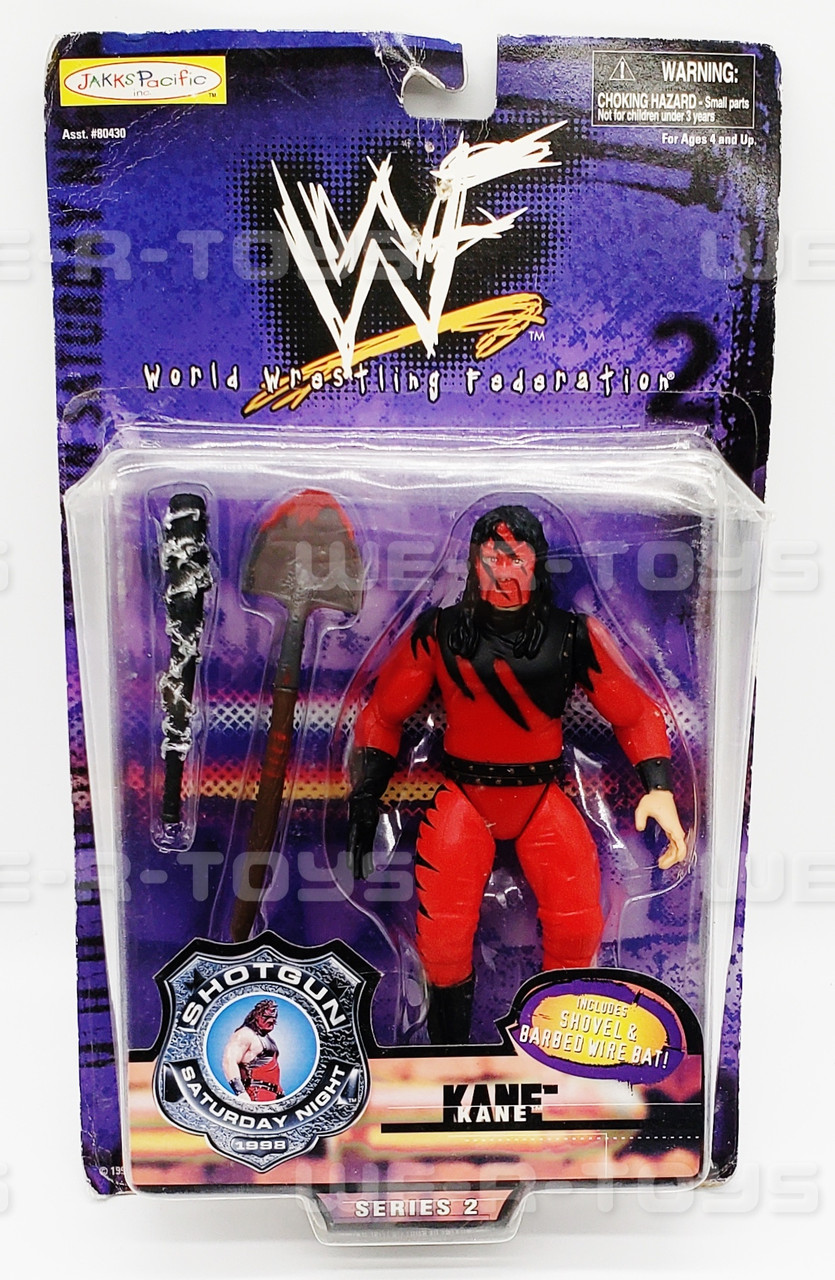 World Wrestling Federation Kane Action Figure Jakks Pacific 1998 #80431 NEW