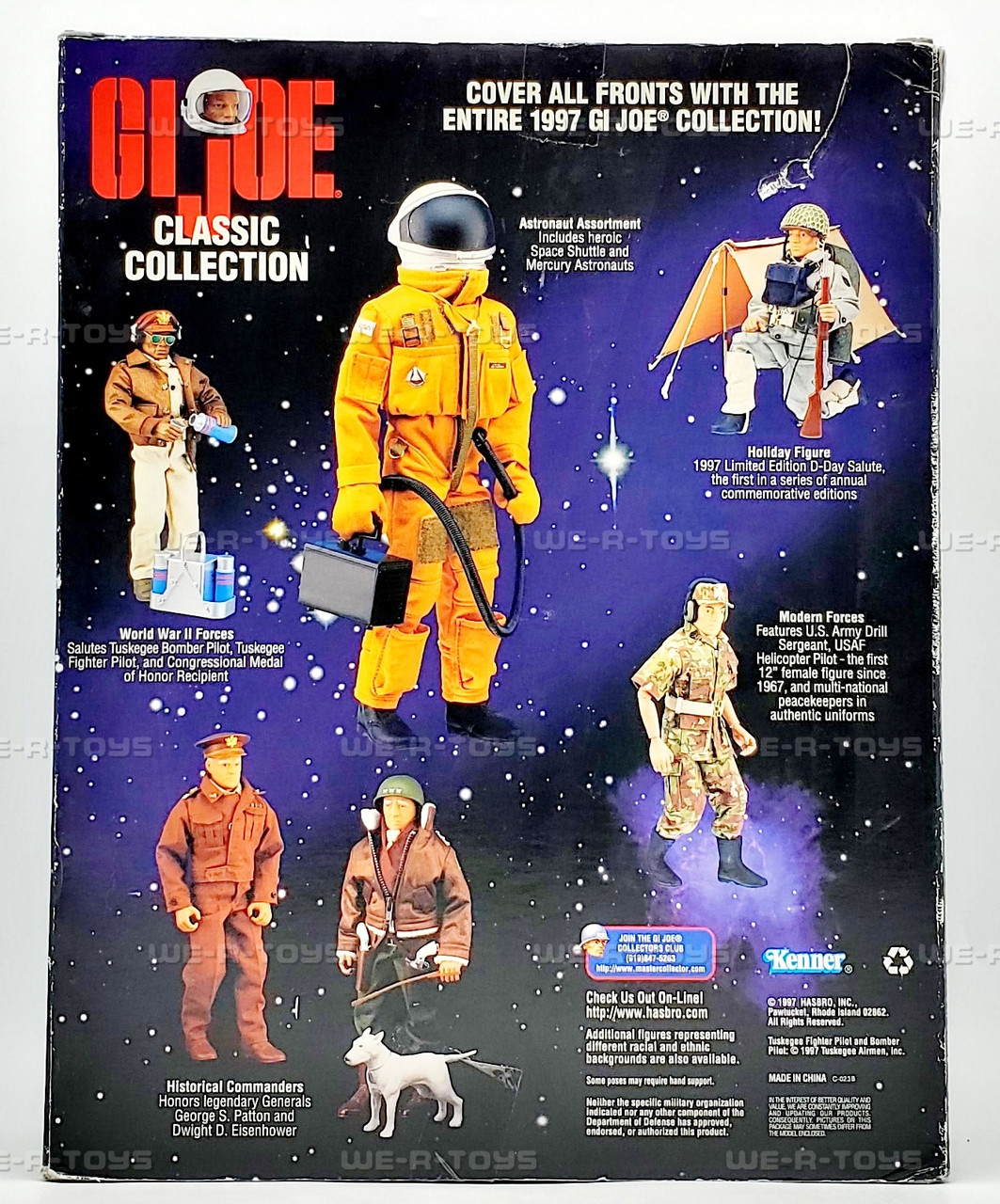 G.I. Joe Classic Collection Mercury Astronaut Blonde Figure Kenner