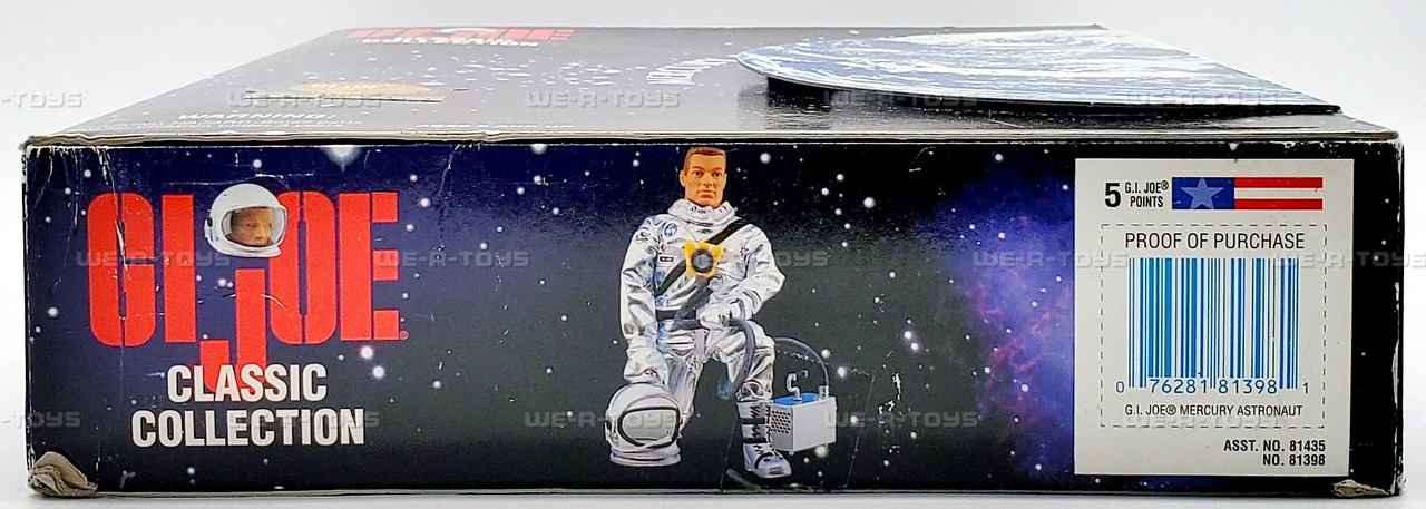 G.I. Joe Classic Collection Mercury Astronaut Blonde Figure Kenner