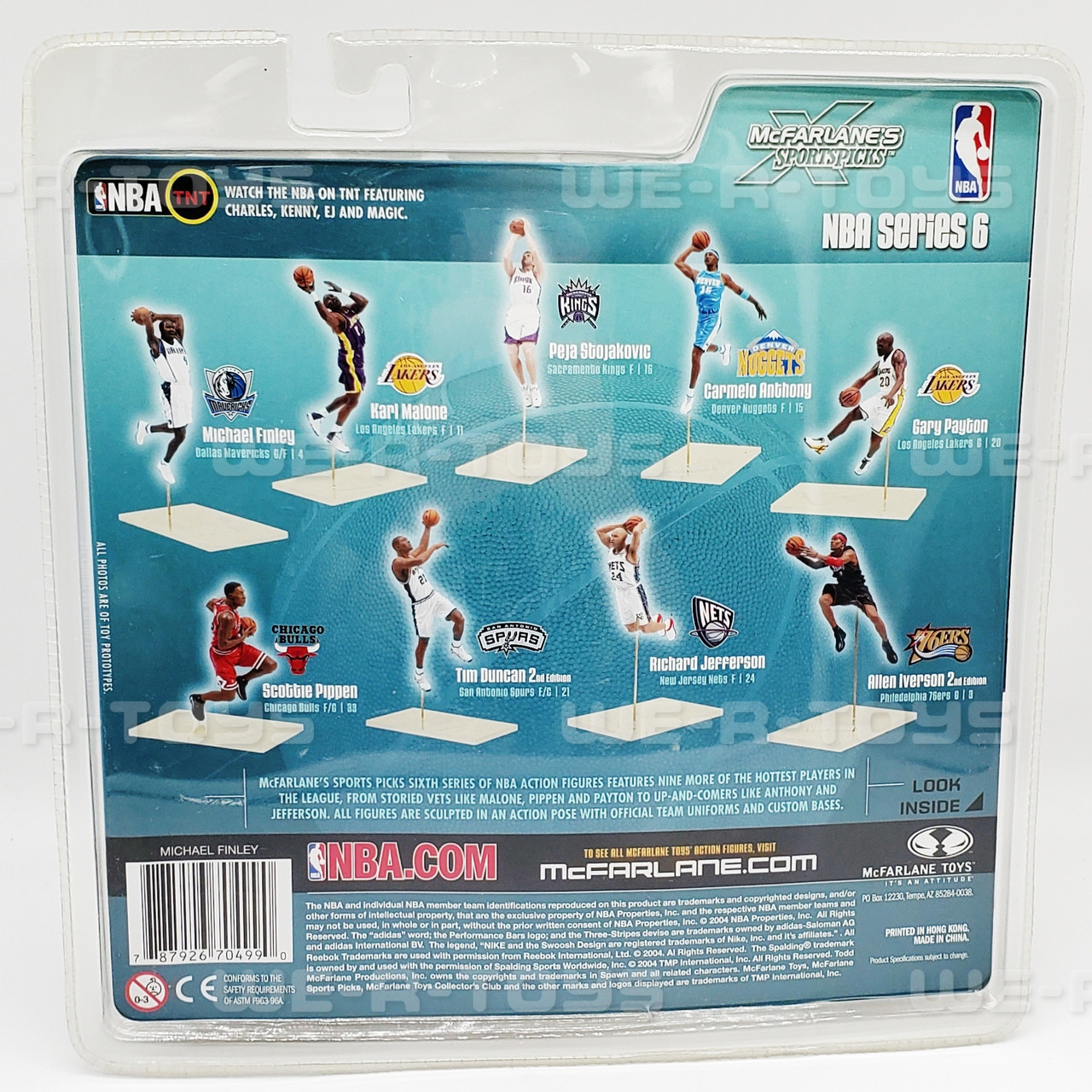 NBA Dallas Mavericks #4 Michael Finley Action Figure McFarlane