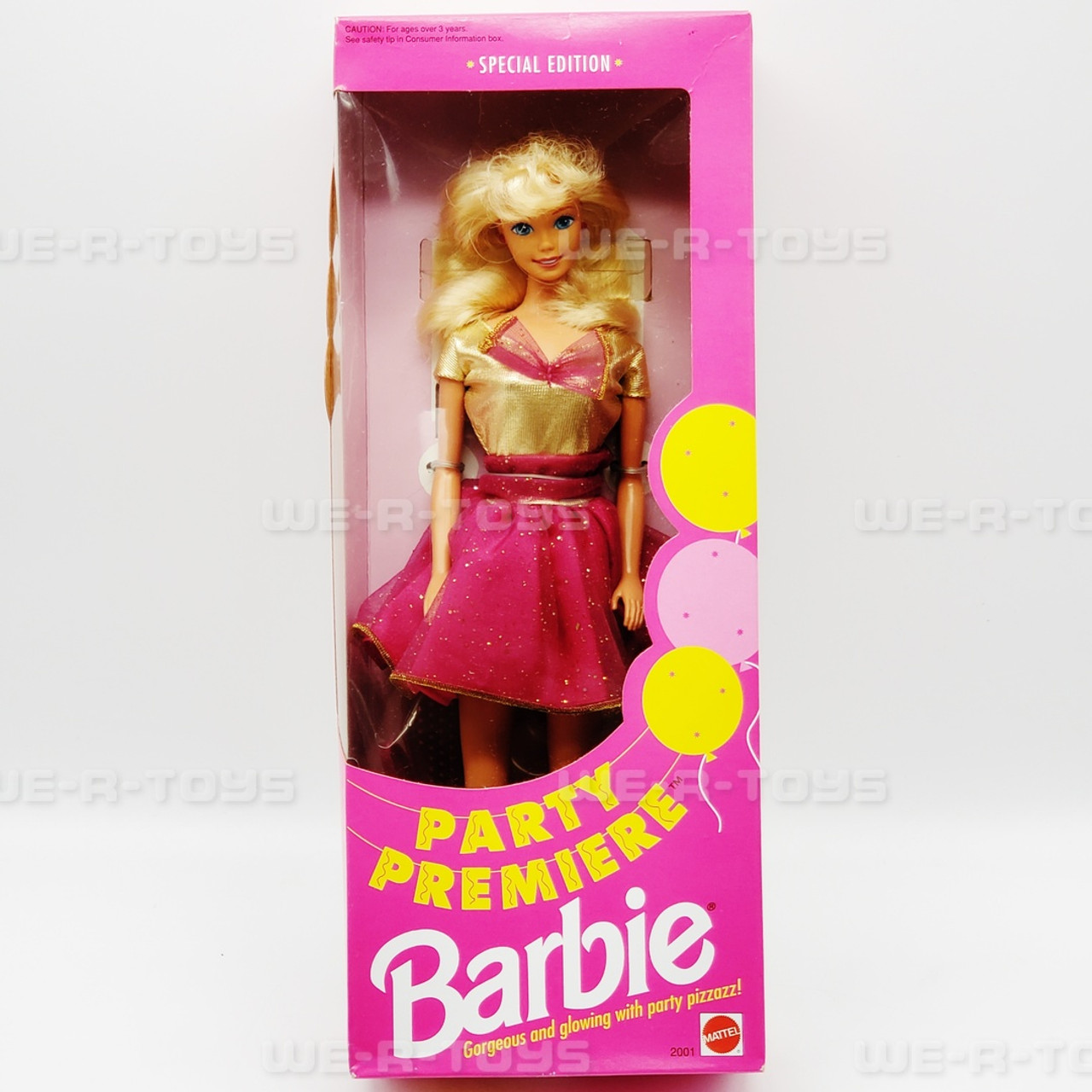 Barbie Party Premiere Special Edition Doll Mattel 1992 No. 2001 NEW