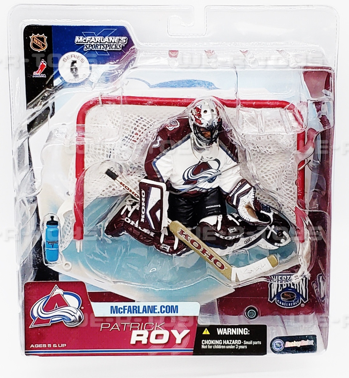 NHL Series 9 Joe Sakic 2 Action Figure Colorado Avalanche #19 McFarlane -  We-R-Toys